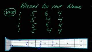 Number system for bass (part 5) - playing to charts example 1 chords