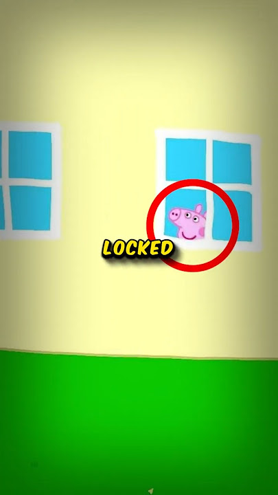 Have you ever noticed these weird things in peppa pig?