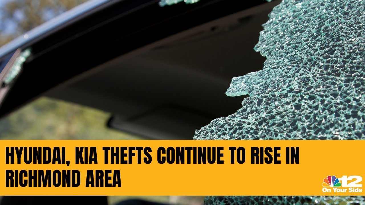 Hyundai, Kia thefts continue to rise in the Richmond area - YouTube