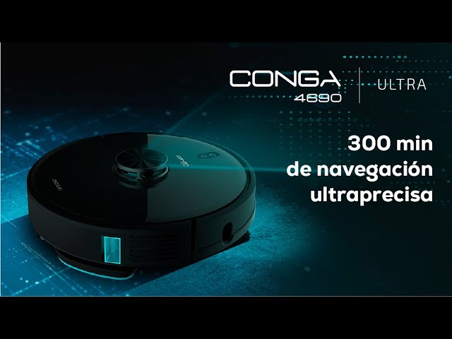 Robot aspirador Conga 4690 Ultra - YouTube