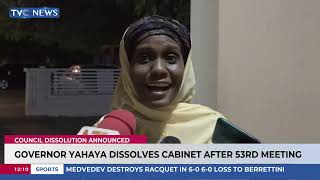 Gov. Yahaya Dissolves Gombe Cabinet After 53rd Meeting