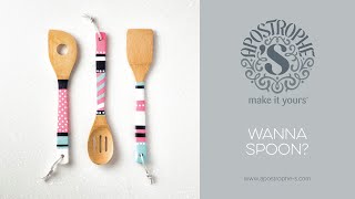 DIY Spoon Decor | Kitchen Craft | Crafts for Girls | Apostrophe S | Wanna Spoon?