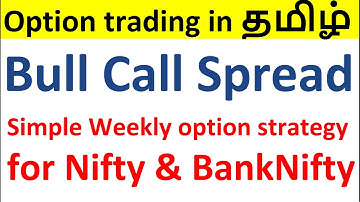 Bull Call Spread option strategy in tamil | Simple option trading in tamil | F&O EP-12