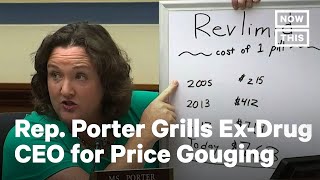 Katie Porter Grills Ex-Drug CEO Over Price-Gouging | NowThis