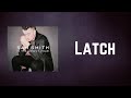 Sam Smith - Latch (Acoustic) (Lyrics)