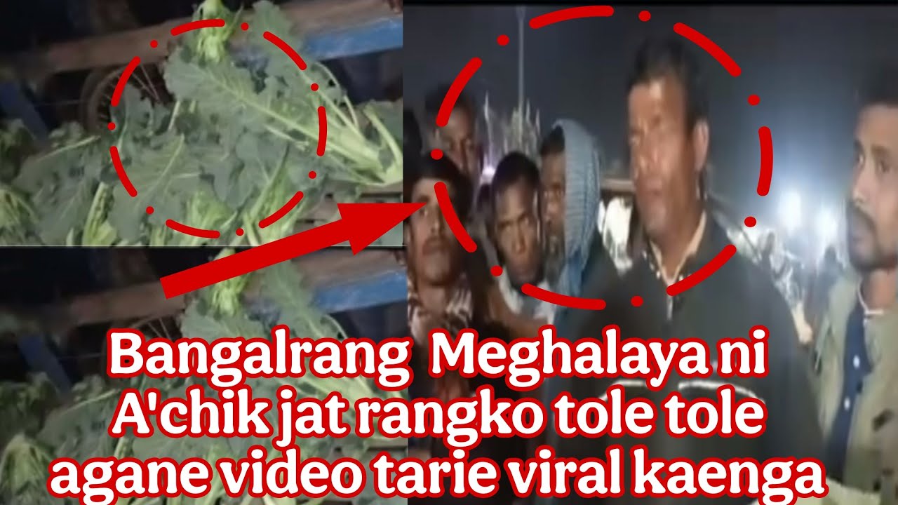 Meghalaya ni A'chik rangko  Bangalrang tole tole video tarie social mediao viral katenga nibo 