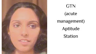 Acute management station (GTN administration)#ireland #aptitude #viral #challenge