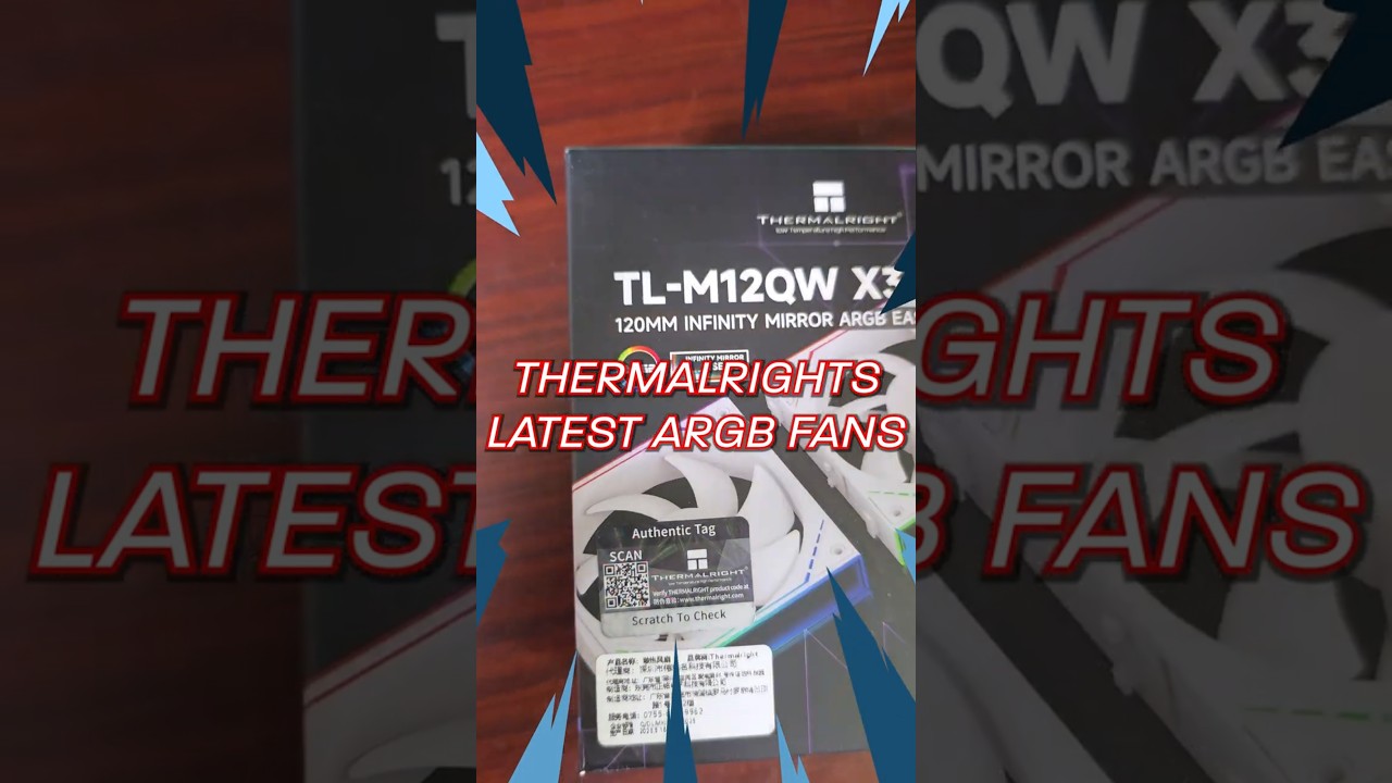 Thermalright’s New ARGB Fans! 🔥TL-M12QW X3