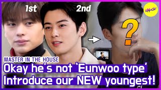 [HOT CLIPS] [MASTER IN THE HOUSE ] New Youngest after Eunwoo is... Kwangsoo?! (ENG SUB)