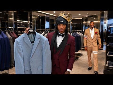 I WENT SUIT SHOPPING FOR FUNNYMIKE STREAMER PROM!