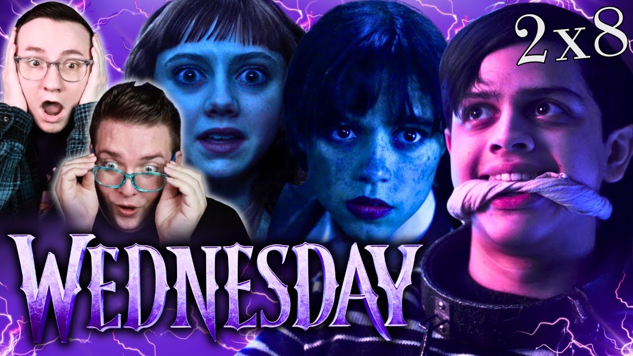 WEDNESDAY (2x8)  *REACTION* | FIRST TIME WATCHING! "THIS MEANS WOE" AN EPIC SEASON 2 FINALE!