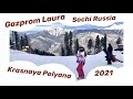 Sochi 🎿 Russia 🇷🇺 Gazprom ⛷ Krasnaya Polyana 🏔 Ski Resort
