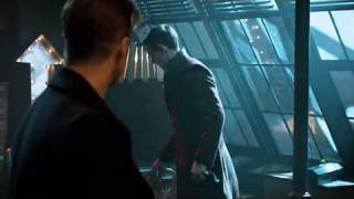 Cory Michael Smith (The Riddler) in TV Series Gotham S02E17 Scene #2