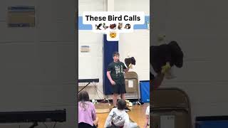 This kid is amazing! #birdycall #birdcall #birding #cards #games