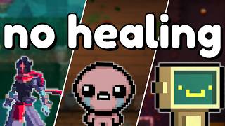 How Many Roguelites Can I Win WITHOUT Healing?