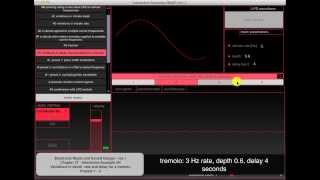 Chapter 4 Theory - Interactive Examples 4H - Variations in depth, rate, and delay for a tremolo