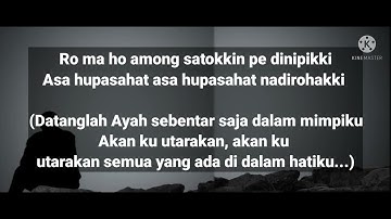 Lirik Lagu Valdo Panggabean – Satokkin Di Nipiki dan Terjemahannya