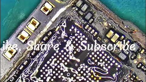 Mi Note 10 pro Dead  cpu emmc Recover soled #mobile #mobilerepairing #schematicdiagram phone2