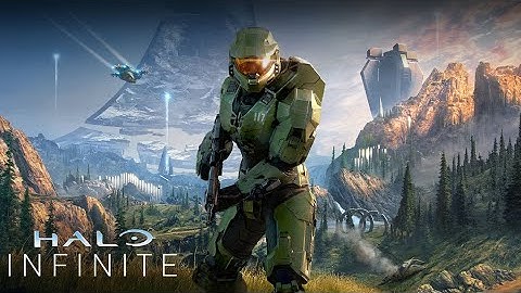 Halo Infinite themed dynamic background for Xbox Series X