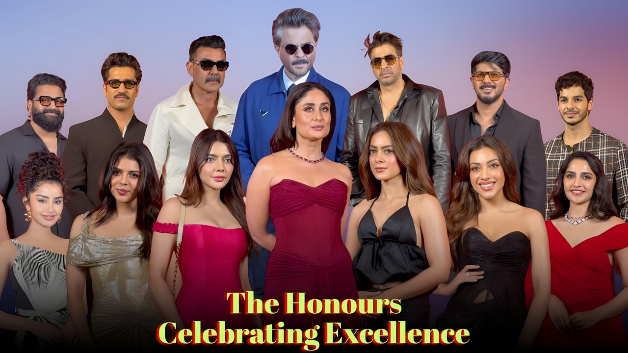 The Honours Celebrating Excellence | Kareena Kapoor, Boby Deol ,Anil Kapoor,Vicky Kaushal,Anya Singh