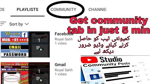 How To Enable Community Tab On YouTube || 2022 Method || Easy Tutorial || Technica FQ