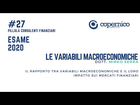 Pillola didattica: Le variabili macroeconomiche