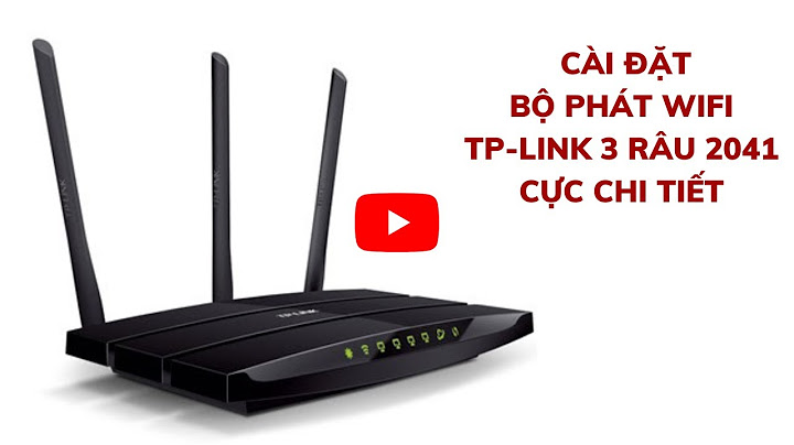 Hướng dẫn reset modem wifi tp link