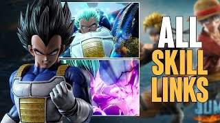 JUMP FORCE - ALL ABILITY LINK COMBOS!