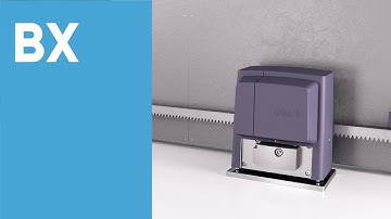 BX, the CAME automatic sliding gate opener with mobile app for remote control