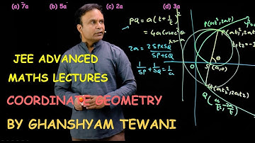 Coordinate Geometry | JEE Maths Videos | Ghanshyam Tewani | Cengage