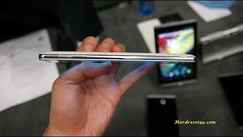 HP Slate6 VoiceTab Hard reset, Factory Reset & Password Recovery