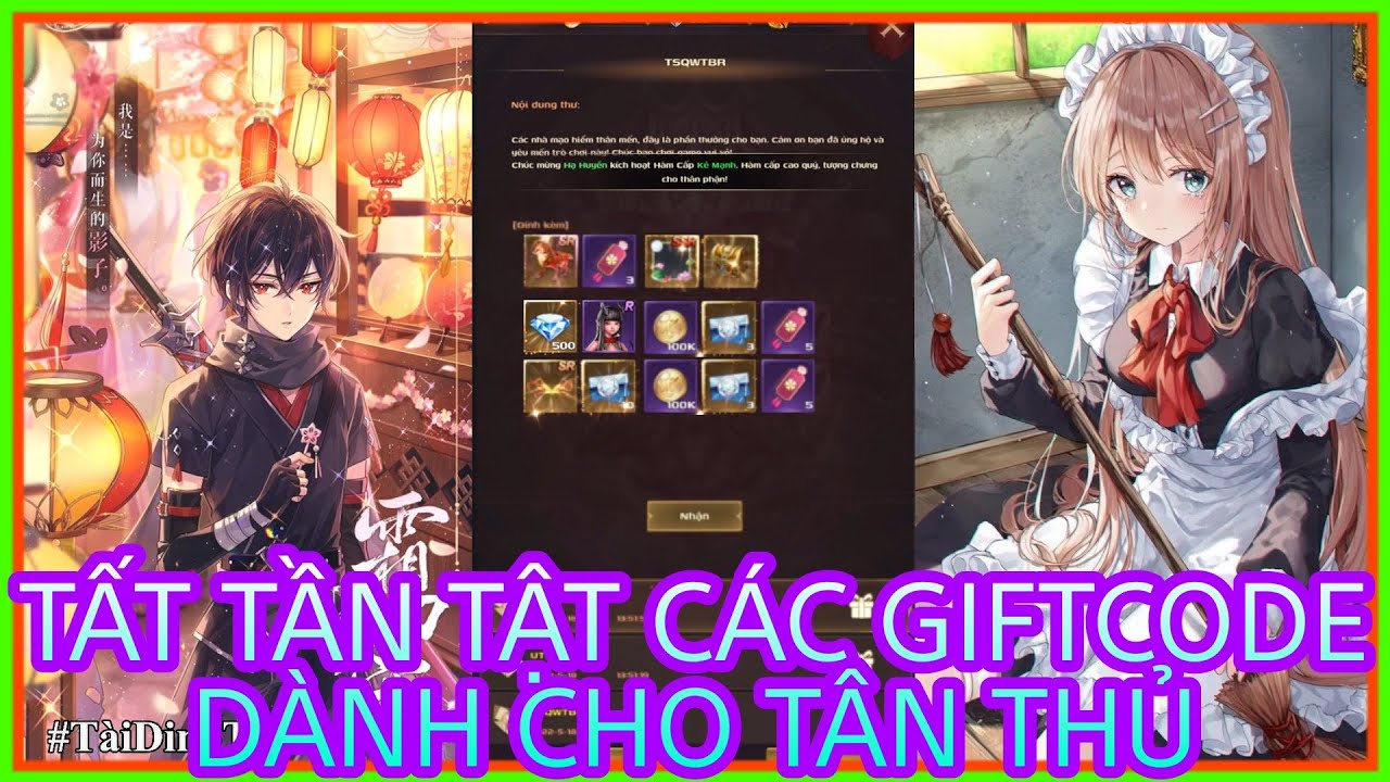 Thợ Săn Quỷ | Tất Tần Tật Các Giftcode Dành Cho Tân Thủ Và Hướng Dẫn Nhập  Code - Youtube