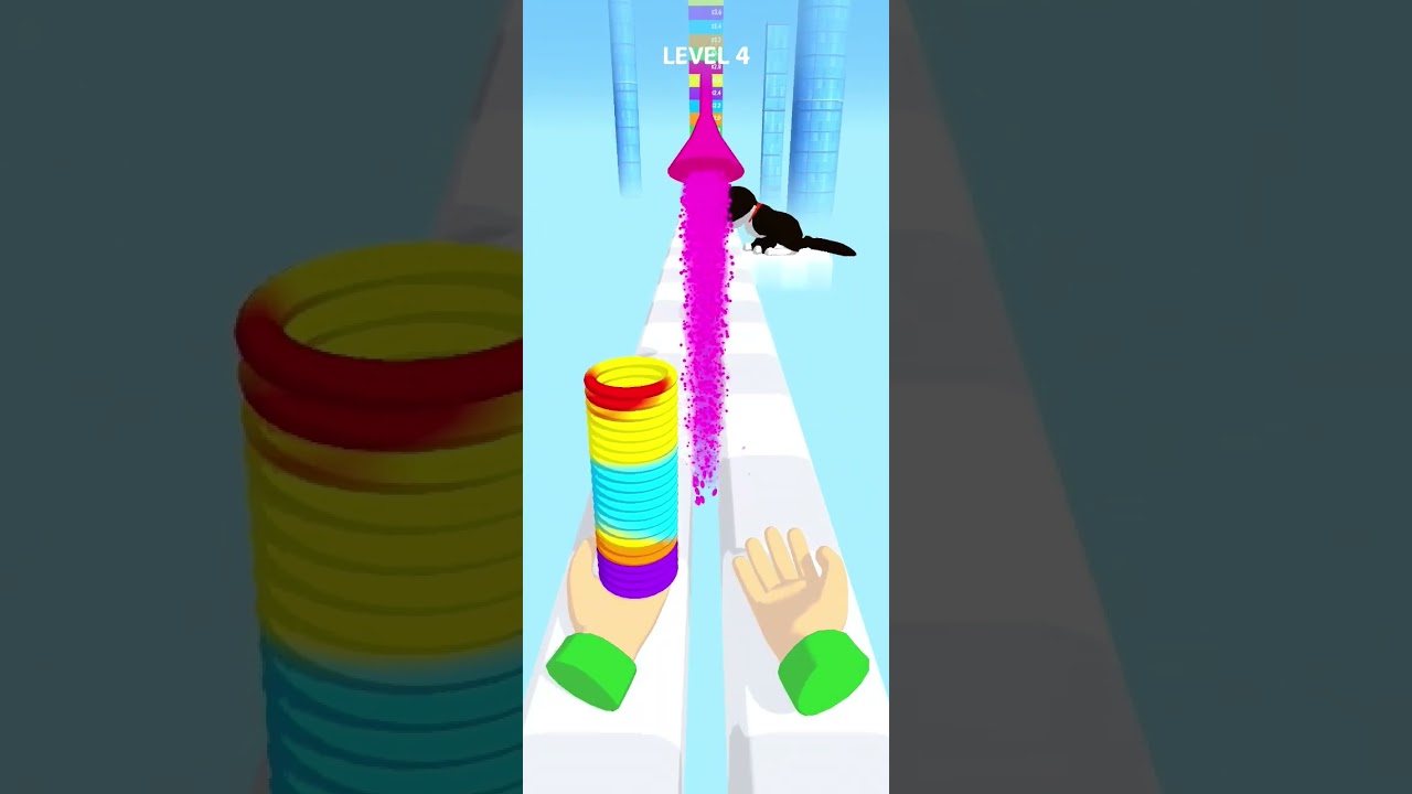 Rainbow Toy Spring Run Game 