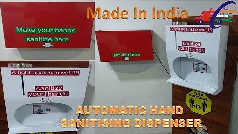 Automatic Hand Free Dispenser#Free Installation & Delivery@Delhi/NCR#SAI-STRUCTURES-INDIA