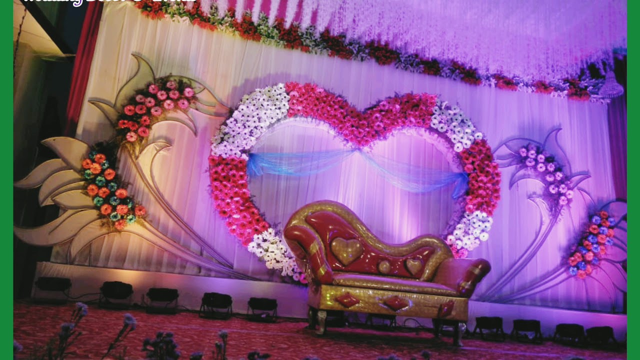 Bridal Heart Decorate With Natural Floral - YouTube