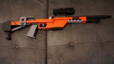 Counter Strike: Global Offensive Lego SSG08 Red Stone