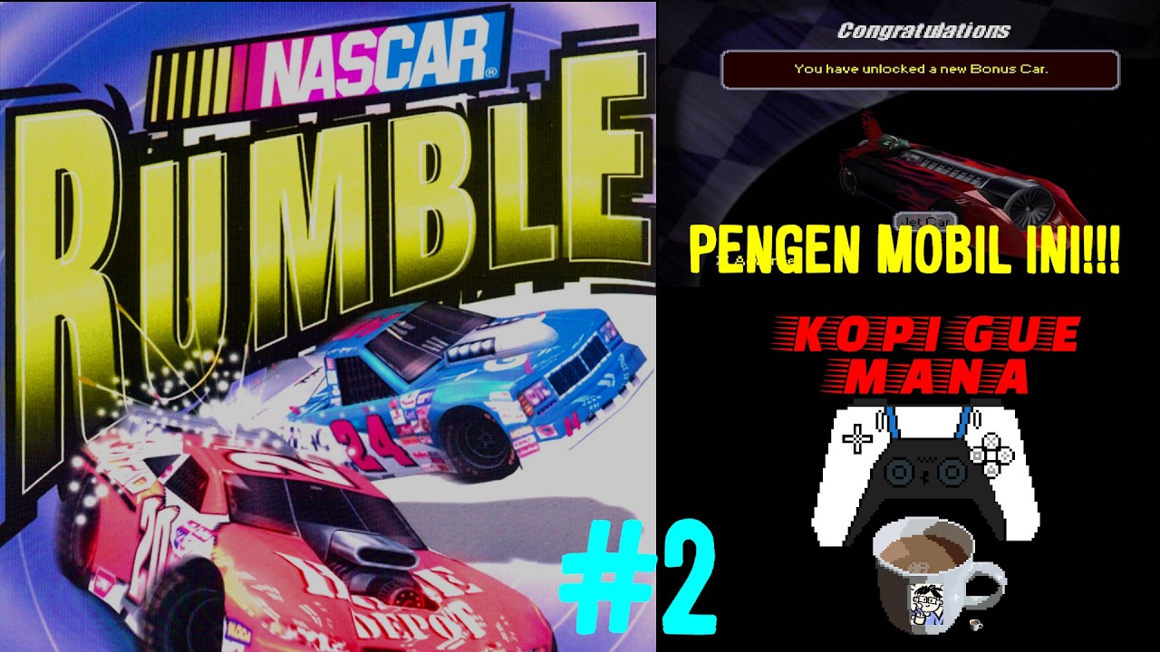 [LIVE] NGABUBURIT TURNAMEN BALAP MELAWAN LEGEND LOKAL - Nascar Rumble Indonesia #colorblind