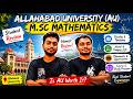 M.Sc Mathematics at AU 😳 Honest Student Review! #admissionopen #cuetpg #allahabaduniversity