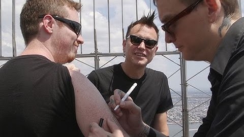 Would you let Blink-182 tattoo you?