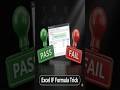 Excel If Formula tricks #excel #exceltips #shorts #shortsfeed