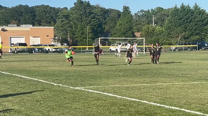 Cape Tech's Adam Dille scores and celebrates extra...