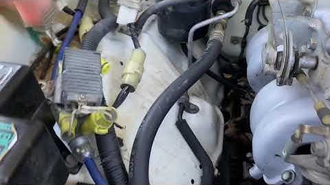 Toyota starter relay & resistor solenoid test in 22RE 1986 4Runner.