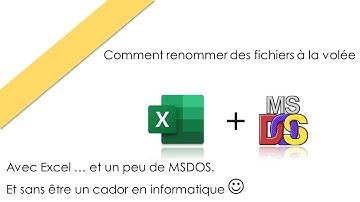 Comment renommer des fichiers à la volée grâce à Excel et DOS en quelques secondes [2025].