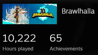10,000 hours of Brawlhalla.