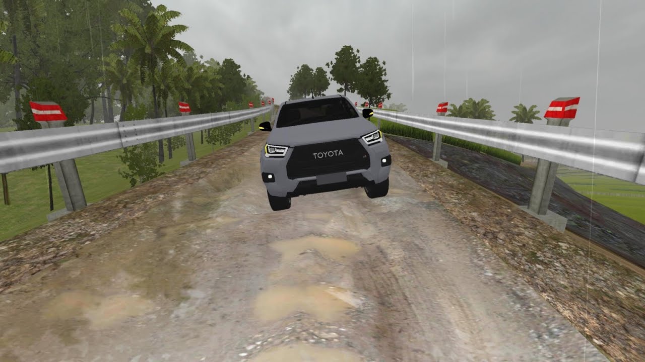 Bus simulator Indonesia NEW mods Toyota Hilux 4x4 off-road vehicles driving Android gameplay #20