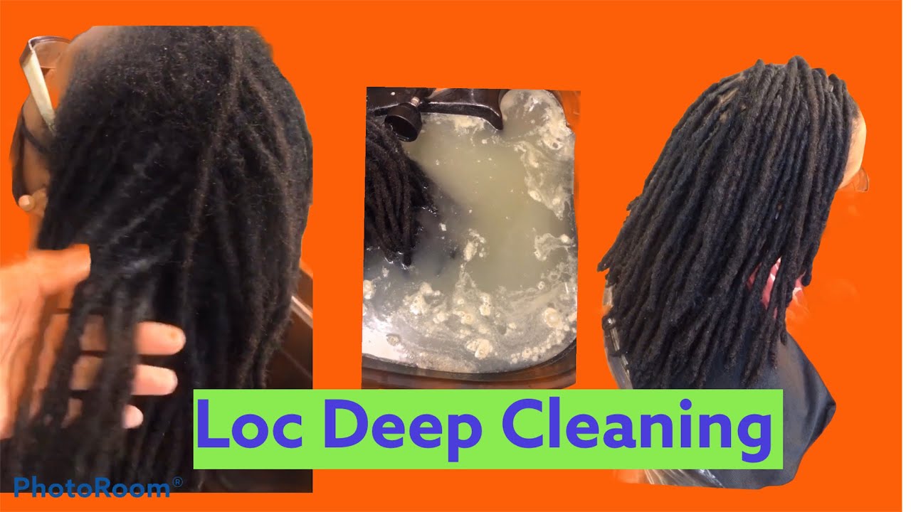 Loc Detox transformation Apple cider vinegar and baking soda professionally done YouTube