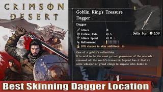 Crimson Desert Best Skinning Dagger Location