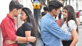 Getting Girls Too Closer With Twist😱 Prank On Cute🥰 Girls || Epic Reaction || Harshit PrankTv