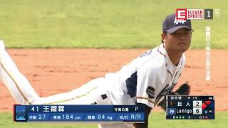 20180620 未來之星交流賽 LM二軍@巨人三軍 王躍霖後援逐球
