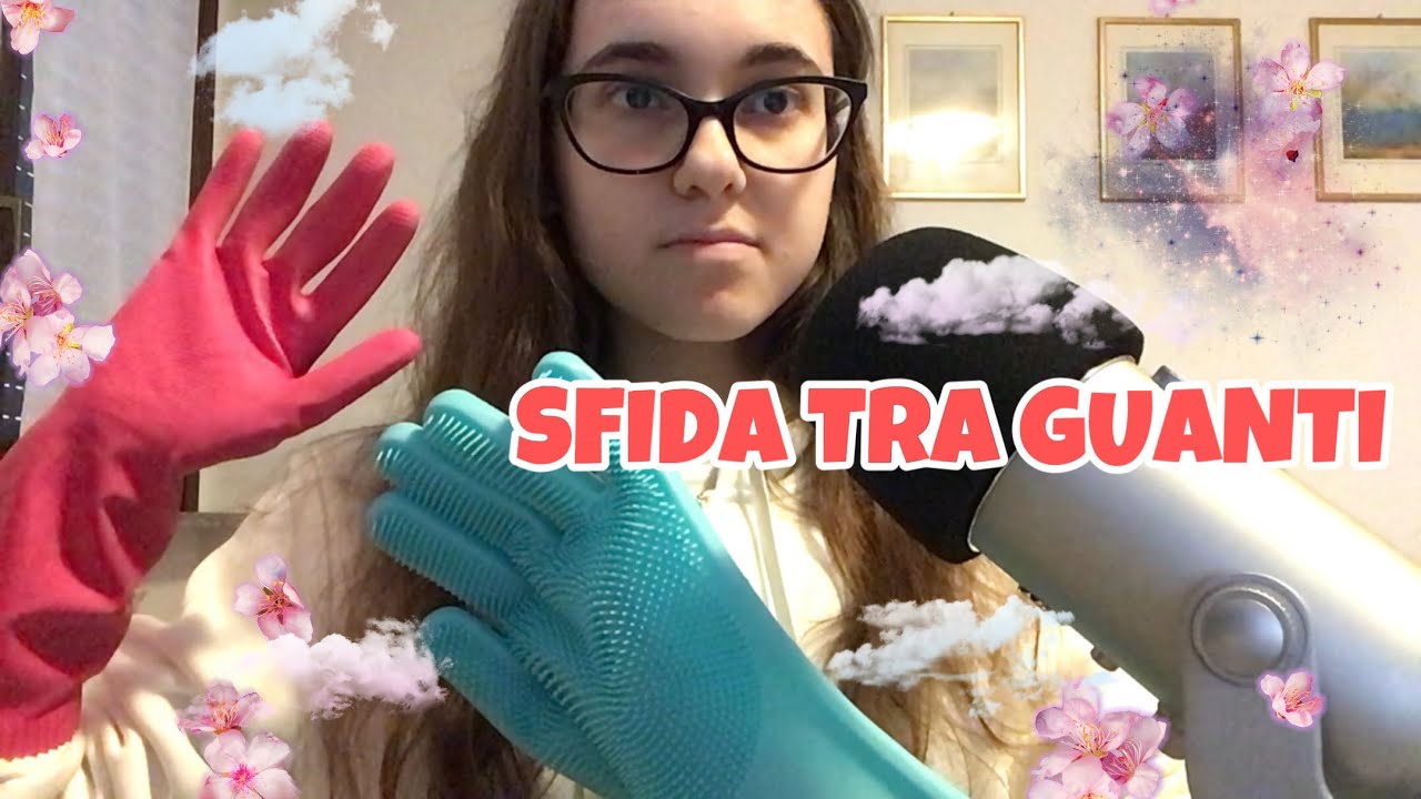 asmr SFIDA TRA GUANTI EXTRA RILASSANTE ✨🫶🏻
